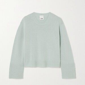 Allude cashmere split cuffs sweater sz M